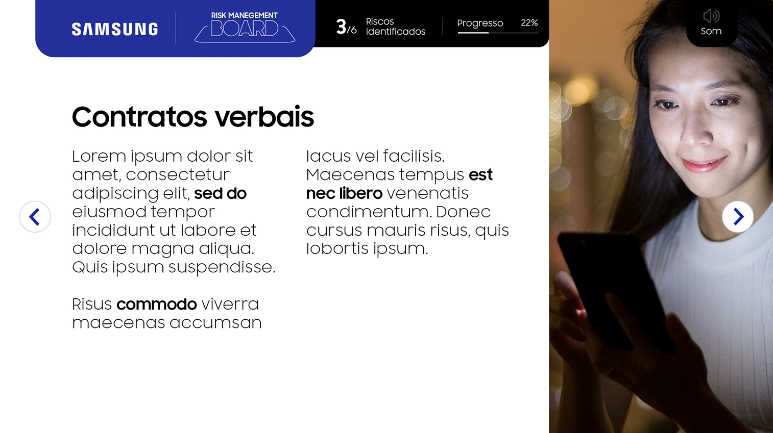 Samsung - Risk Management Training