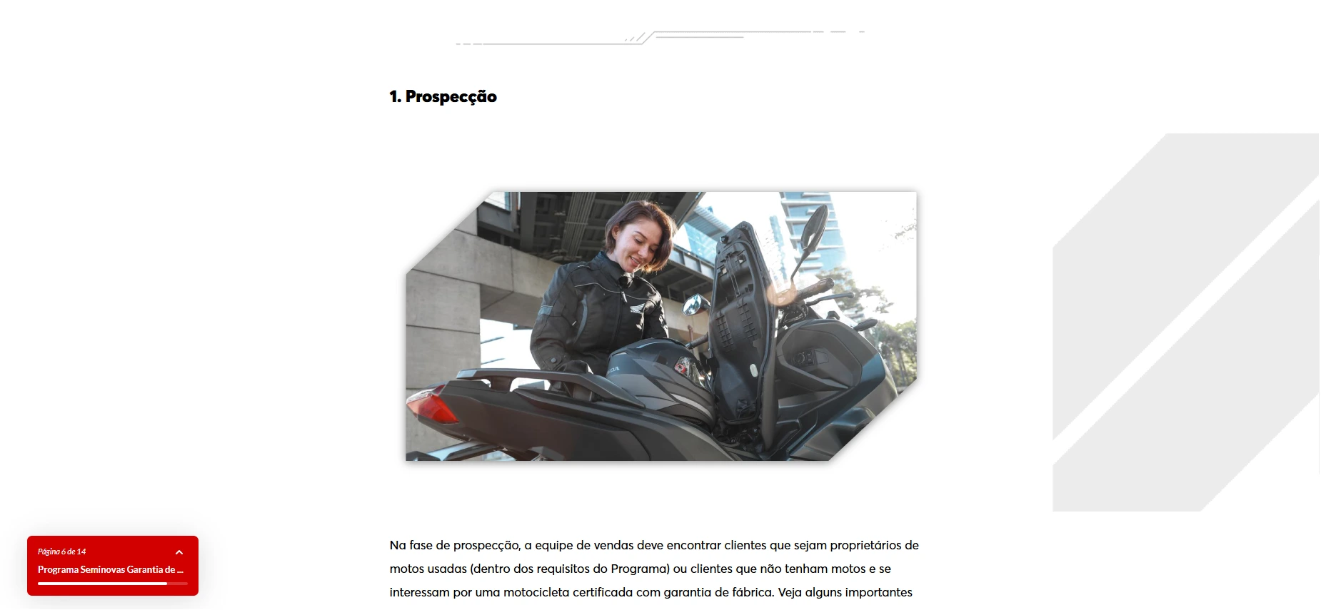 Honda - Programa Seminovas Garantia de Fábrica